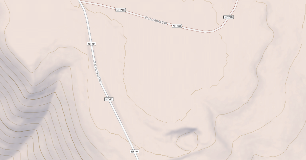 Map preview of ROCK PIT LOOP ROAD