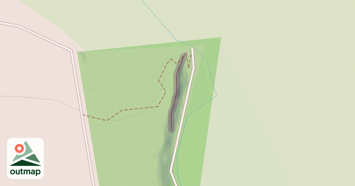Map of Climbing Crag