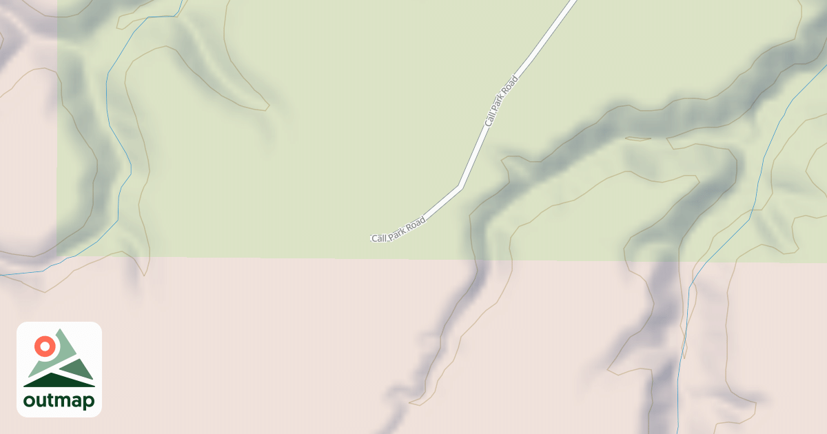 Map of Creek