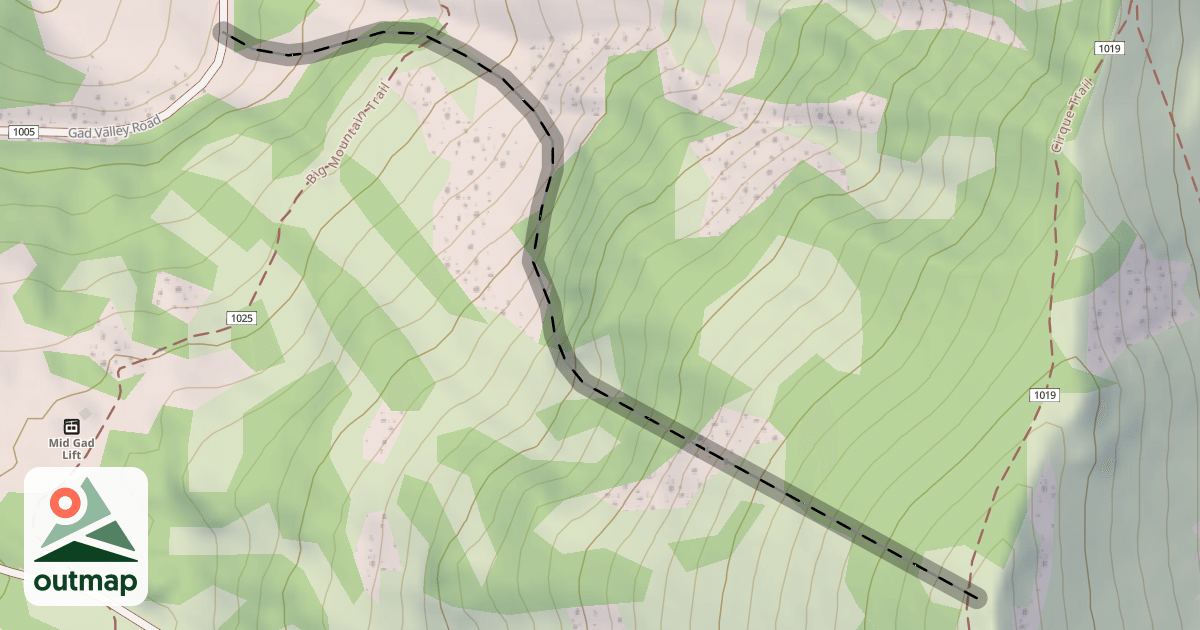 Map of Barry Barry Steep