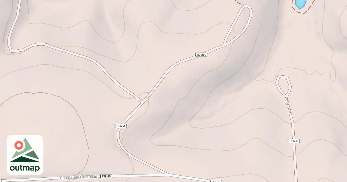 Map of CONASAUGA PICNIC