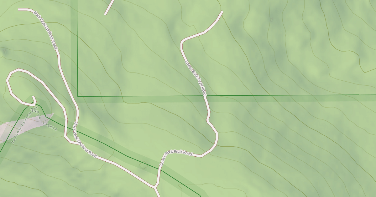 Map preview of LOWER BUCK PEAK