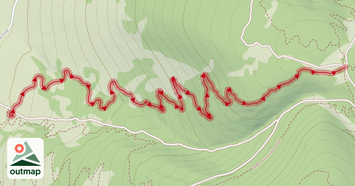 Map of RADke Trail