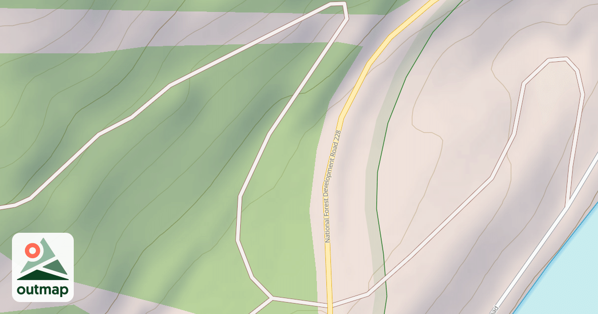Map of ALEXANDER CREEK