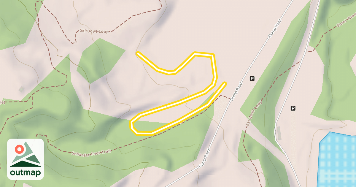 Map of Blueberry Patch