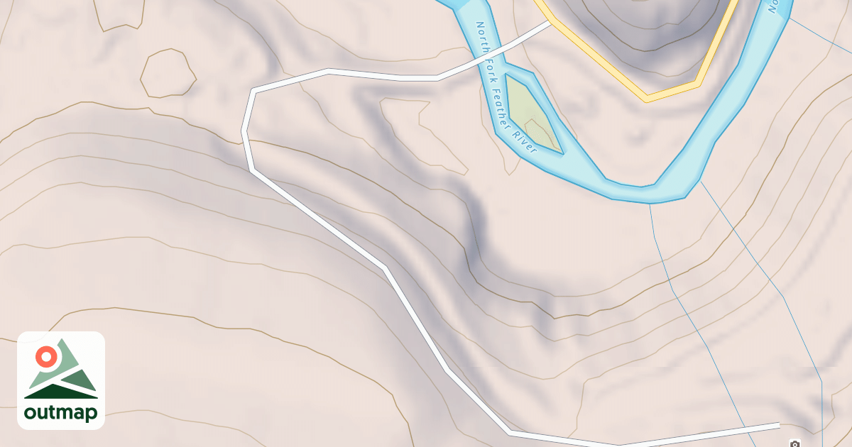 Map of BUTT-GANSNER SPUR