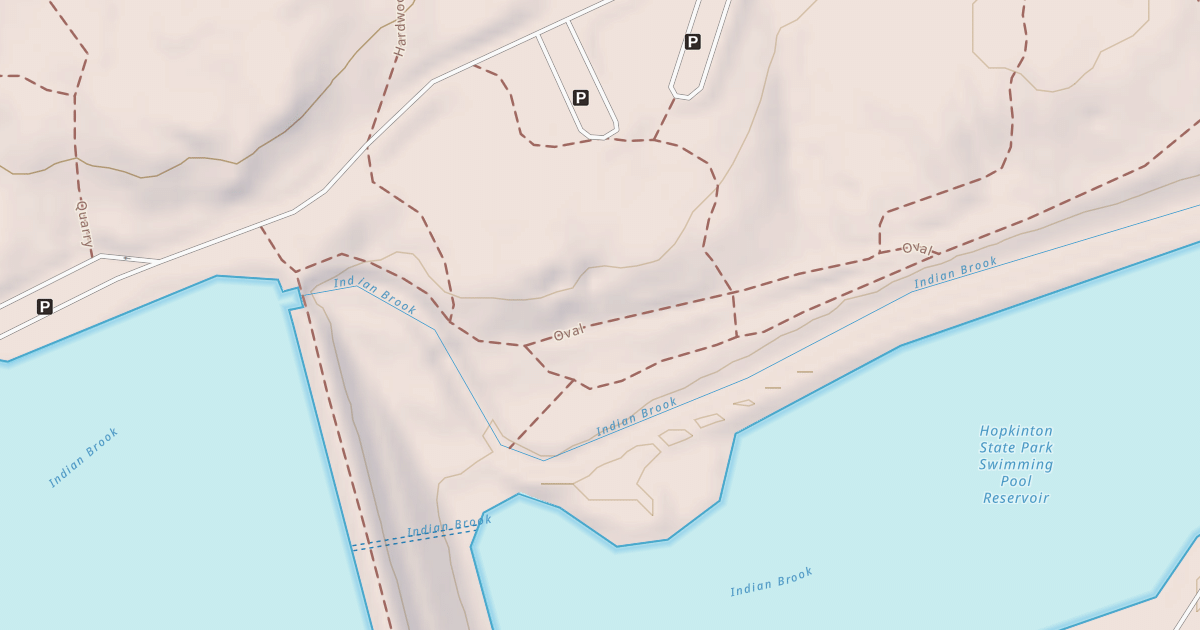 Map preview of Oval Trail