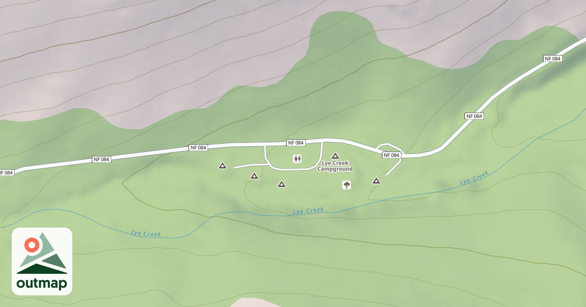 Map of LYE CR C G