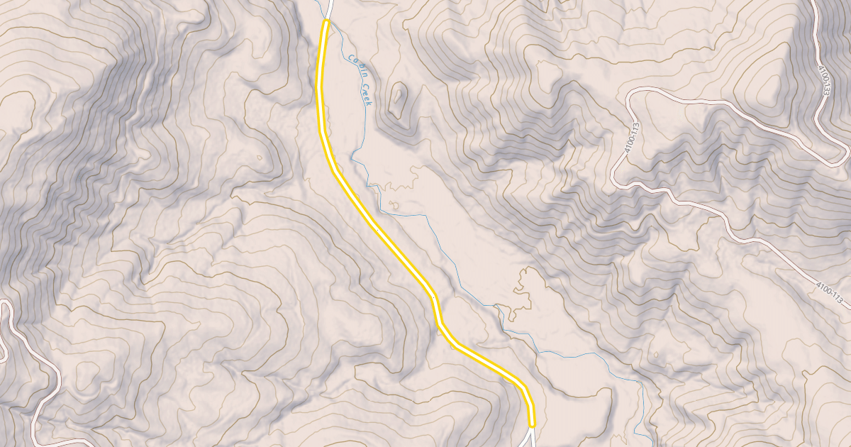 Map preview of Forest Road 41
