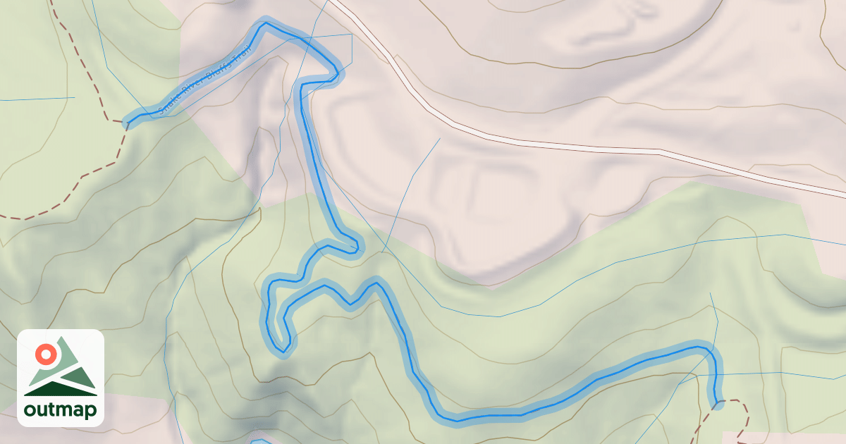 Map of Snake River Bluffs Trail