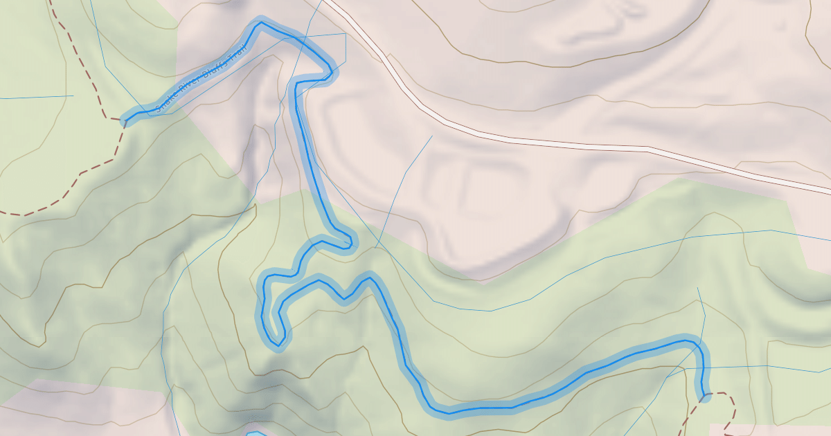 Map preview of Snake River Bluffs Trail