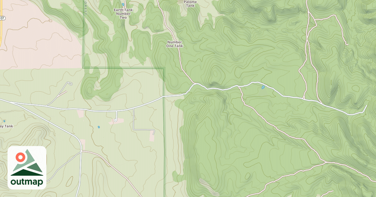 Map of ROCK SPRING