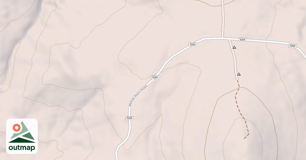 Map of BLM National GTLF Public Motorized Roads 14c14d68-143d-41e2-9ee9-46398652b598