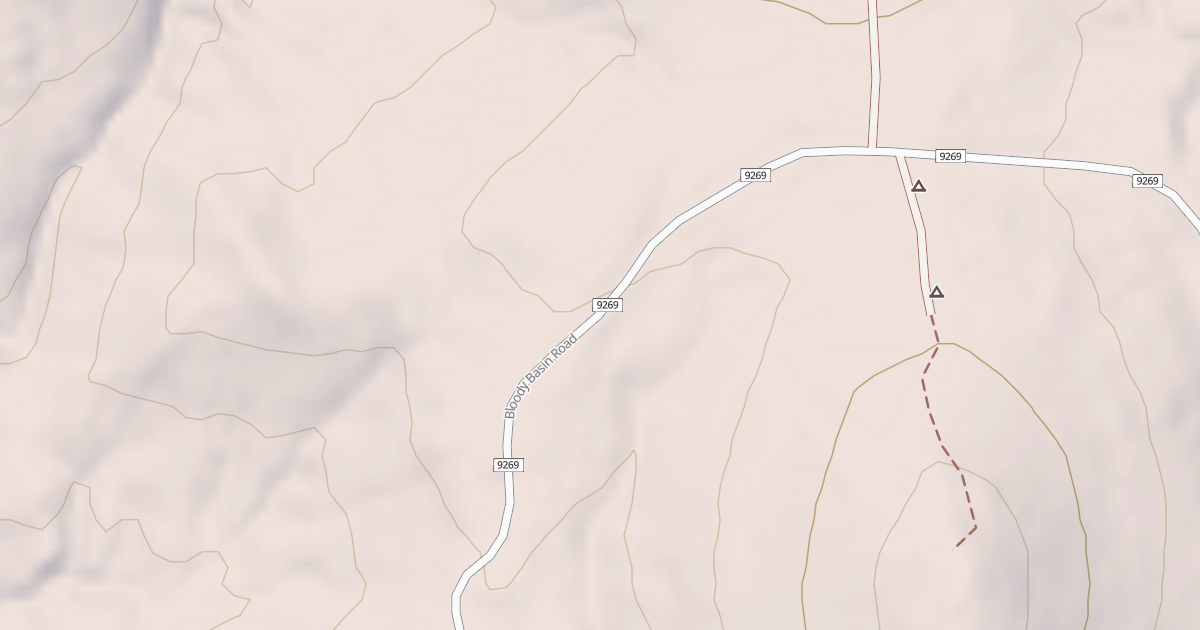 Map preview of BLM National GTLF Public Motorized Roads 14c14d68-143d-41e2-9ee9-46398652b598
