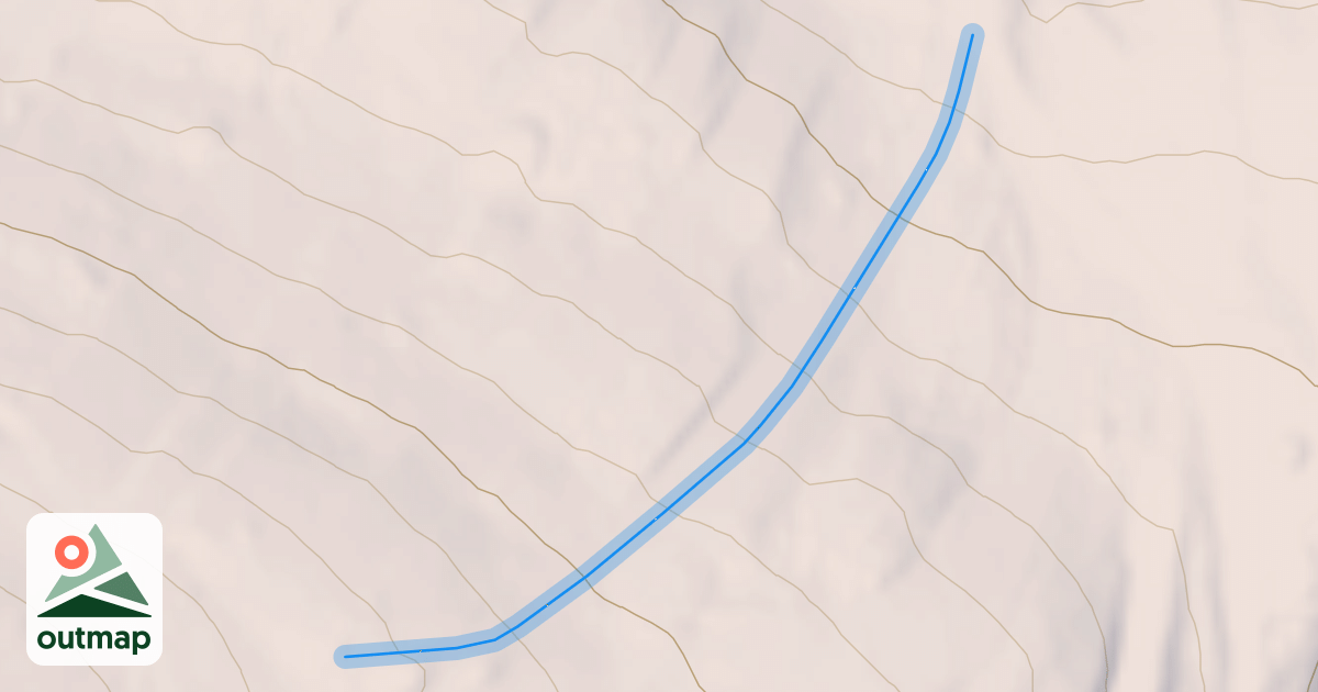 Map of Cristy's Run