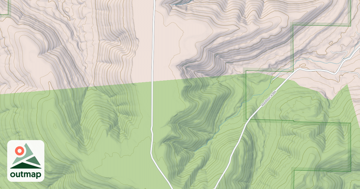 Map of USFS National Forest System Roads {58142D48-5AF6-4F78-B6D2-DDBAFCD1C4FA}