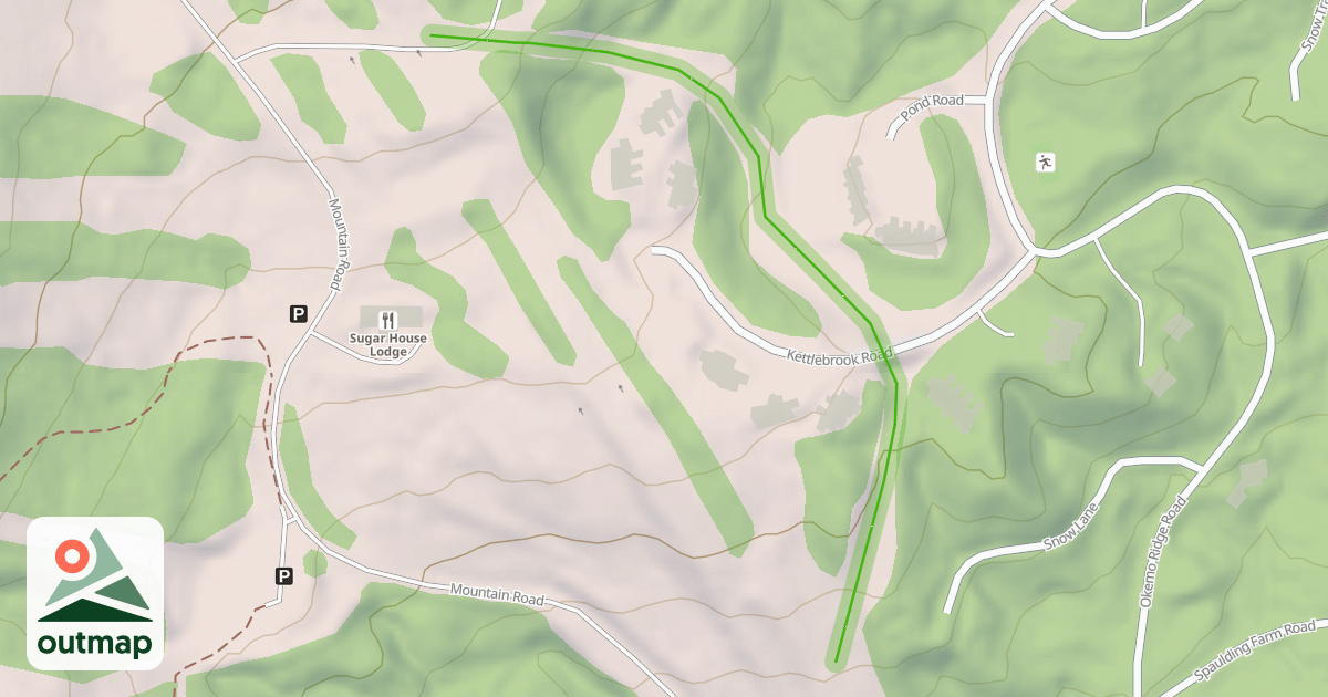 Map of Kettle Brook