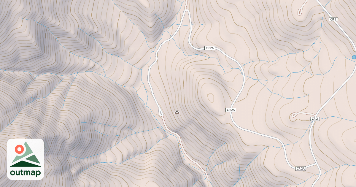 Map of LARRY FLAT CG