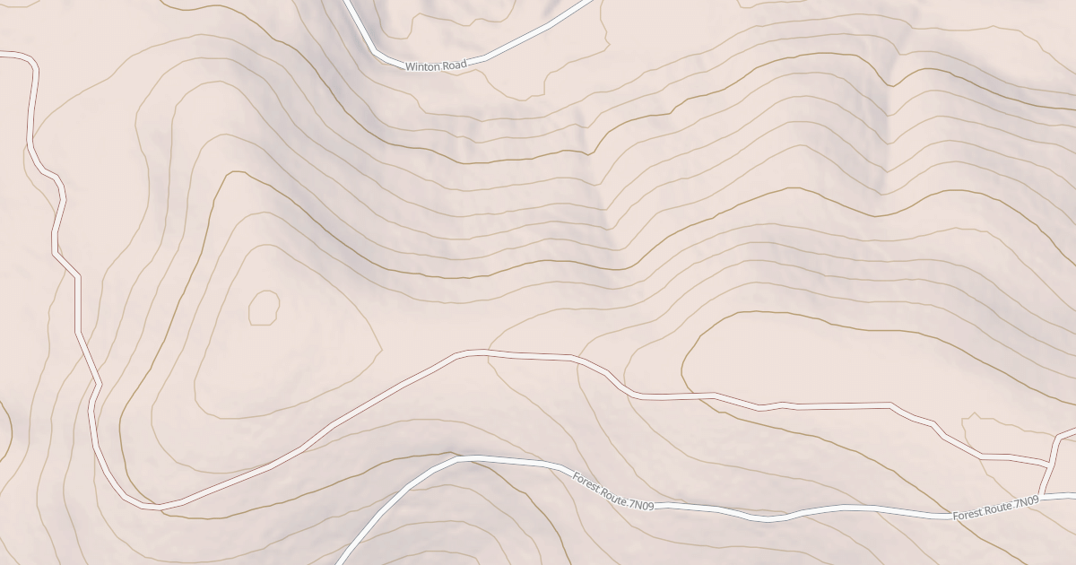 Map preview of USFS Motor Vehicle Use Map Roads {AA1D79BE-E048-41D7-B81C-4293003B53BB}