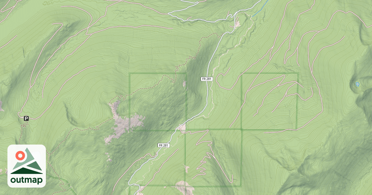 Map of SMITH CREEK