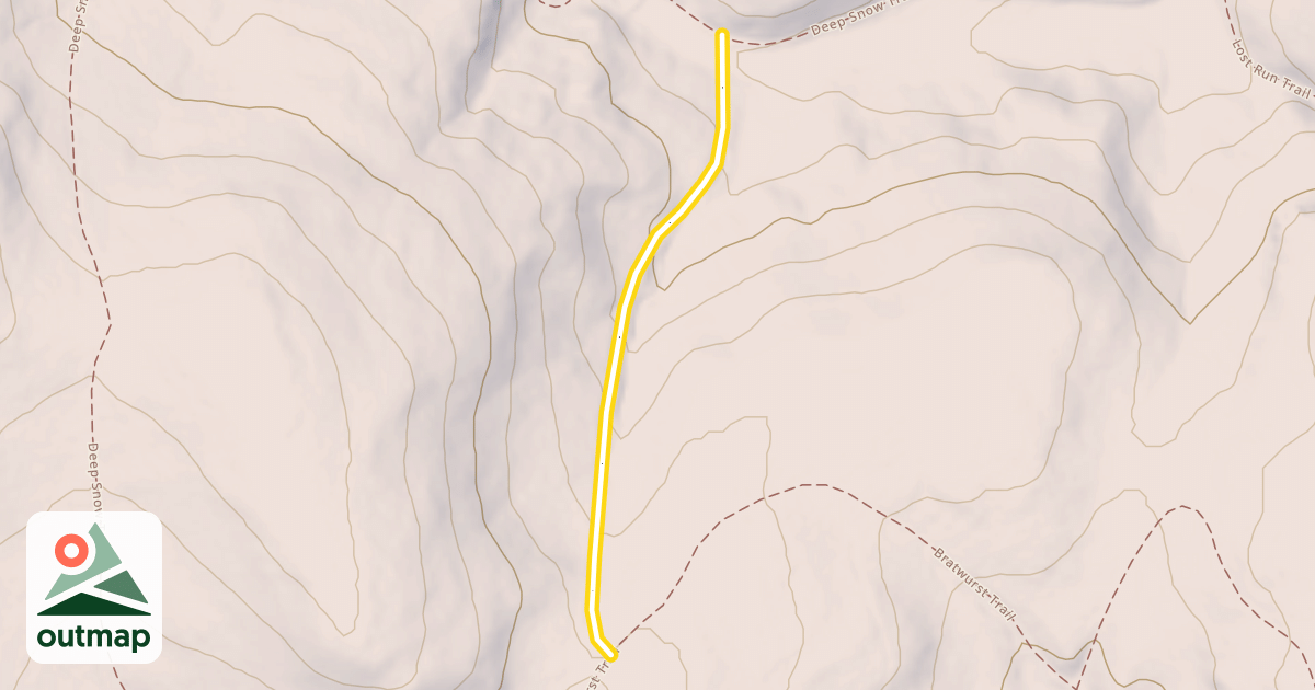 Map of Wipeout Trail