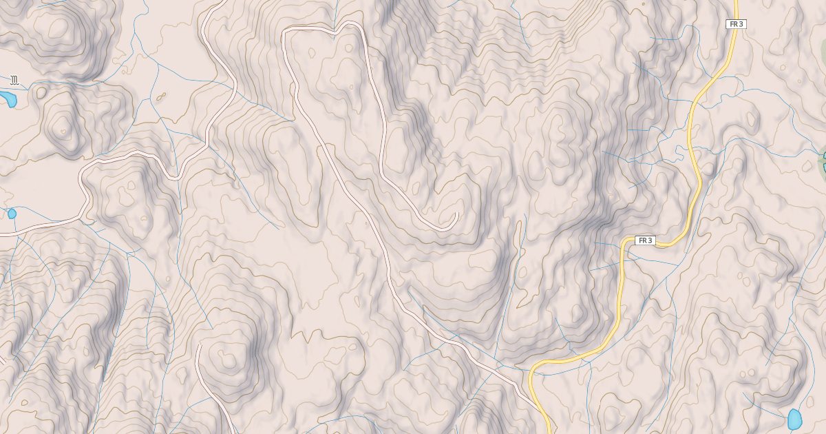 Map preview of RIDGE  3000160 RD