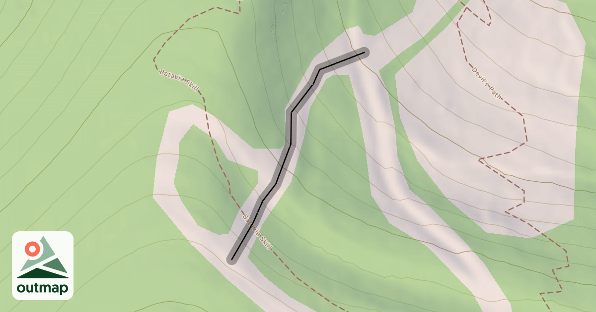 Map of Upper Wipeout