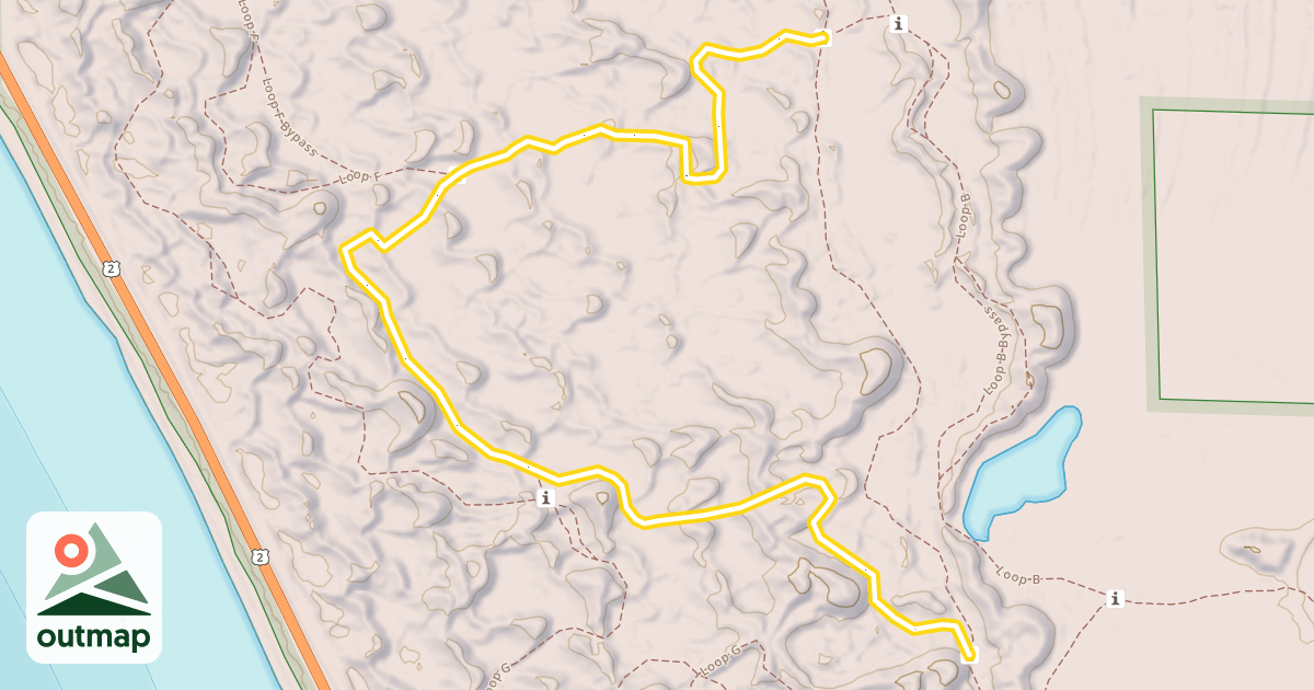 Map of Loop E