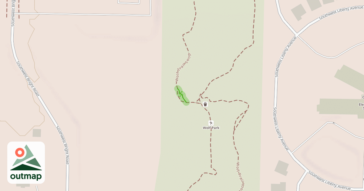 Map of Wolf Trail-Feature