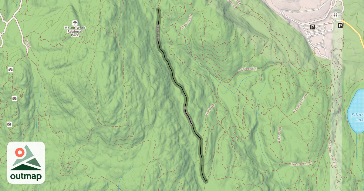 Map of Dave's line