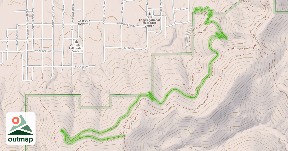 Map of Tortoise