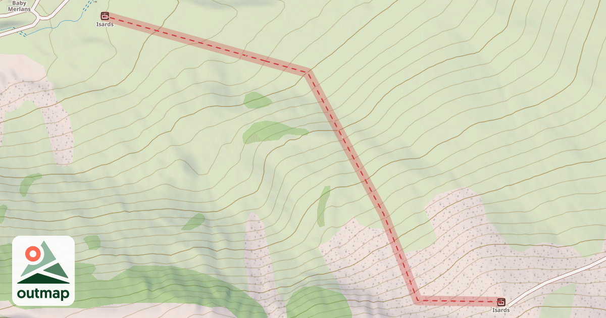 Map of Lagopède