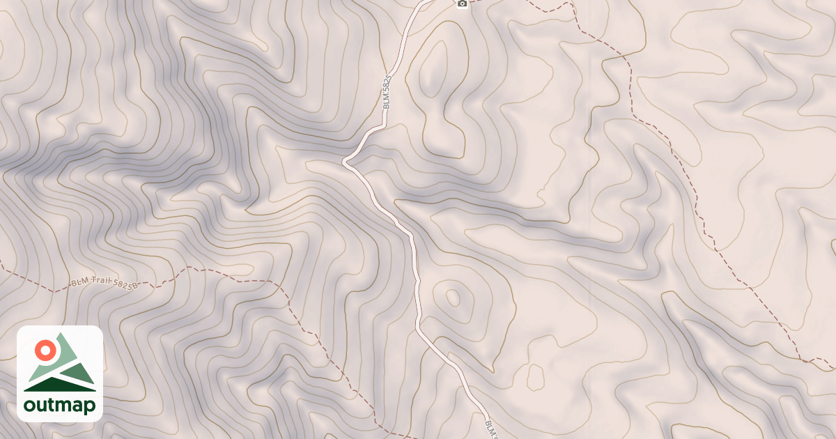 Map of BLM National GTLF Public Motorized Roads 6aea9644-a31f-46bd-b4cf-3b2f30de65c0