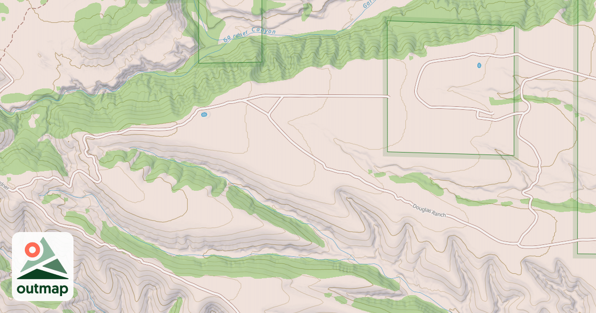 Map of DOUGLAS RANCH