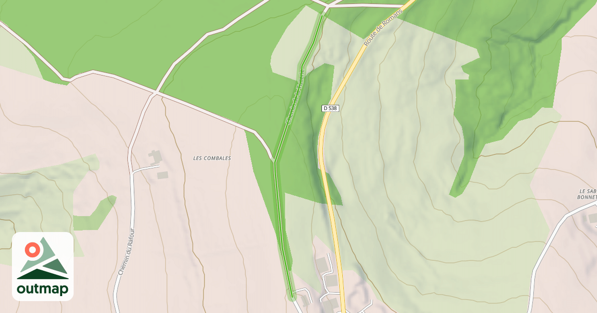 Map of Chemin de la Tuilerie