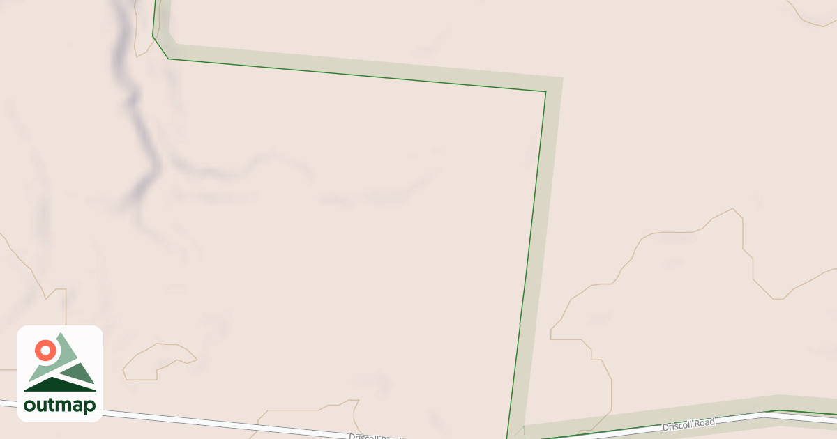 Map of Driscoll Trail