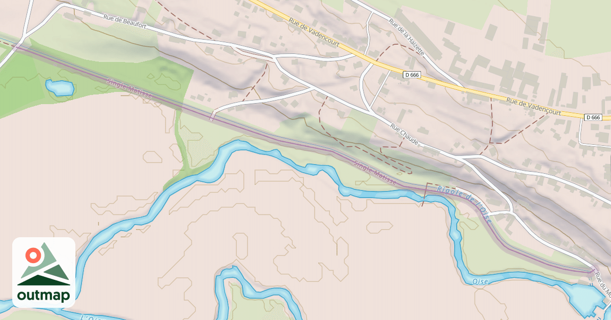 Map of Single Matisse