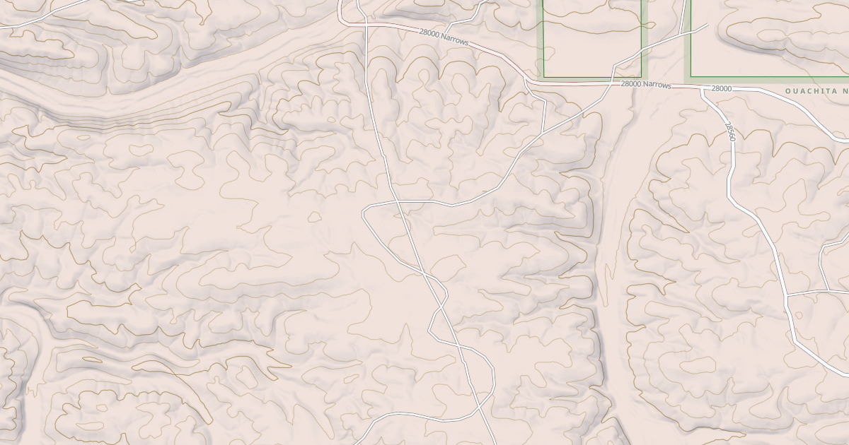 Map preview of USFS National Forest System Roads {CAA29A71-C4E3-46AE-BE68-FEE55F100980}