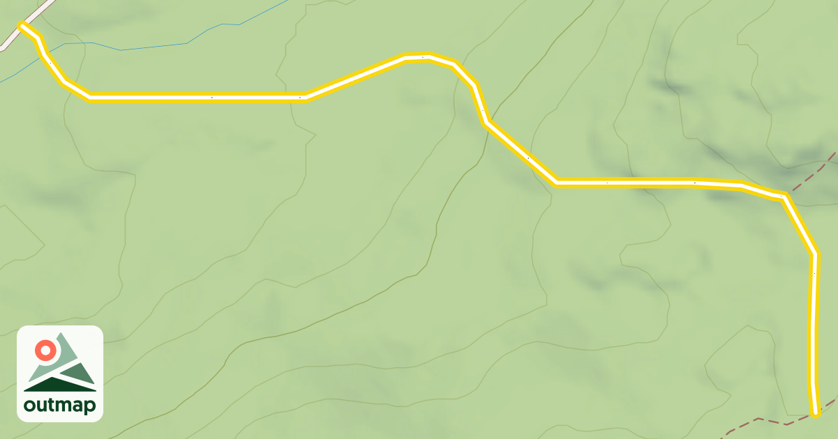Map of Little Doe Trail