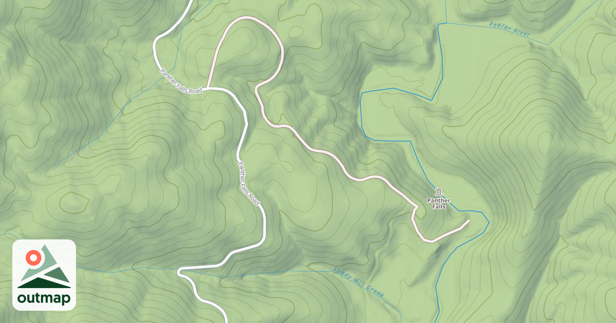 Map of GORGE ACCESS