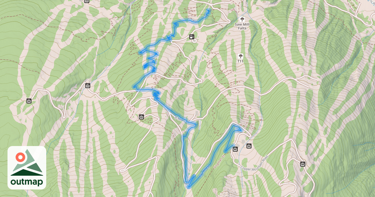 Map of Elk Alley