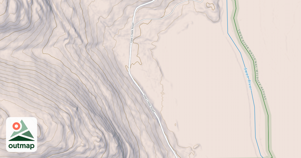 Map of CRANE MTN SNOWMOBILE