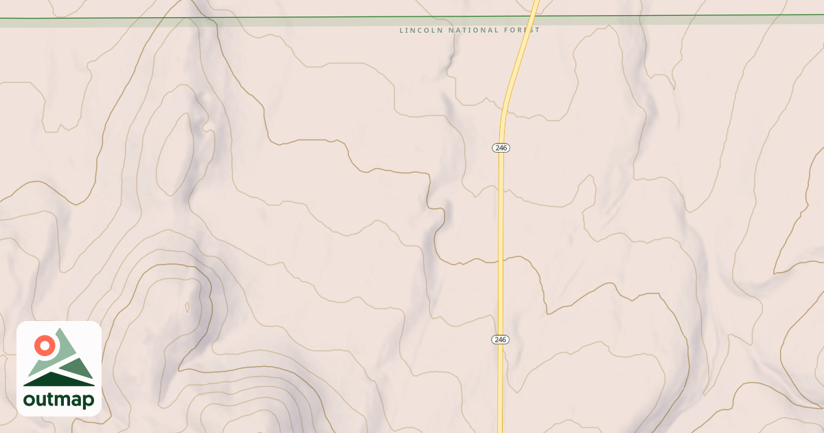 Map of USFS Motor Vehicle Use Map Roads {D4A0E0FD-D153-40F2-B143-EB093F428270}