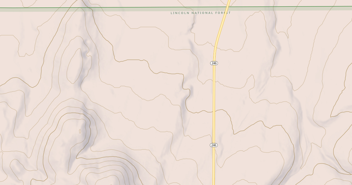Map preview of USFS Motor Vehicle Use Map Roads {D4A0E0FD-D153-40F2-B143-EB093F428270}