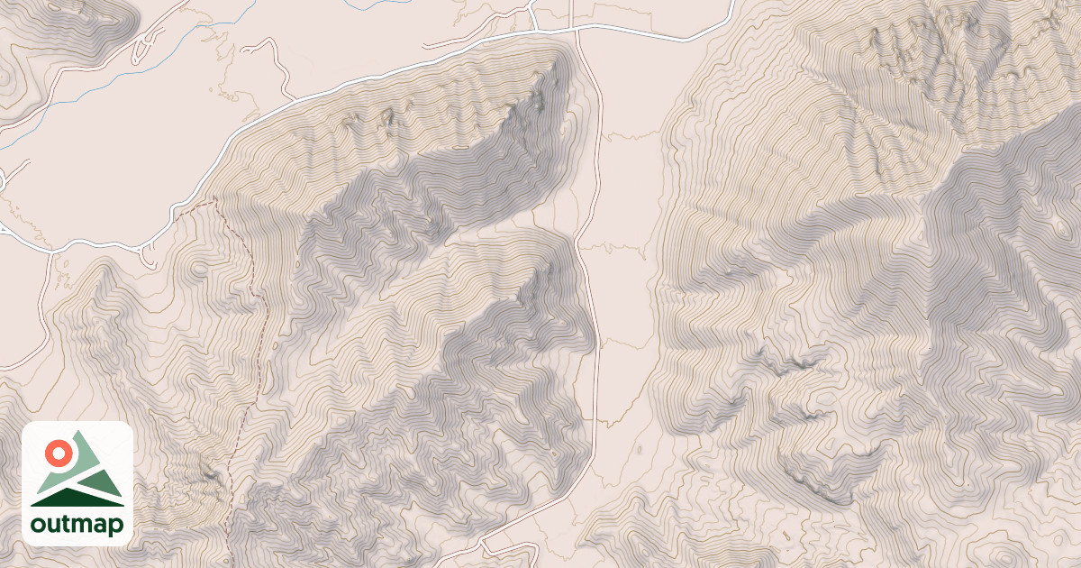 Map of BEEM GULCH