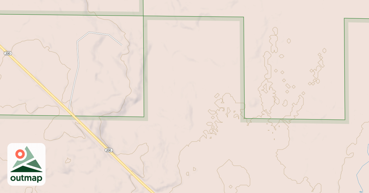 Map of MN 200 SPUR 2756