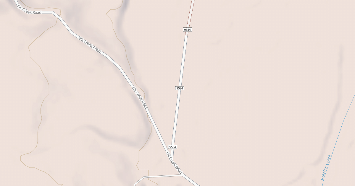 Map preview of GLACIER CREEK FLATS