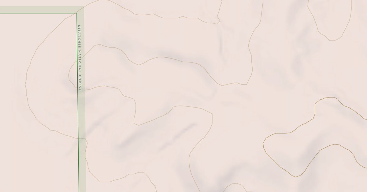 Map preview of USFS National Forest System Roads {202FAD22-0B63-4839-9BE4-EFC0A8AEDEC2}
