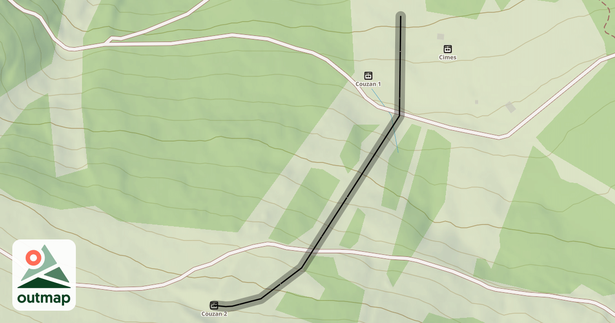 Map of La Chamboîte