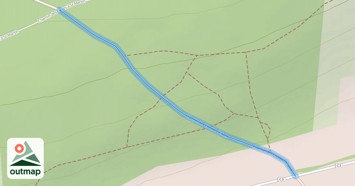 Map of Chemin des Chollets à Sens